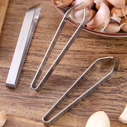 Edelstahl Knoblauch Schäler / Fischgräten Pinzette
