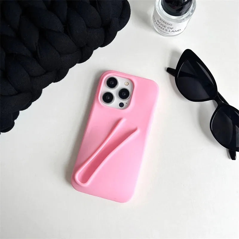 Smart Lips - Handyhülle mit Lipgloss-Halter
