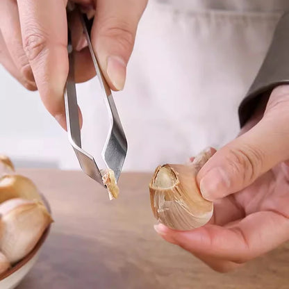 Edelstahl Knoblauch Schäler / Fischgräten Pinzette
